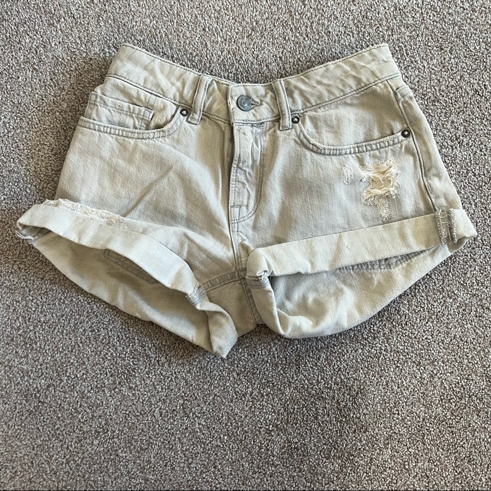ALLSAINTS mid rise shorts